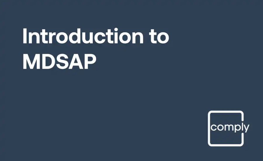 Introduction to MDSAP Training
