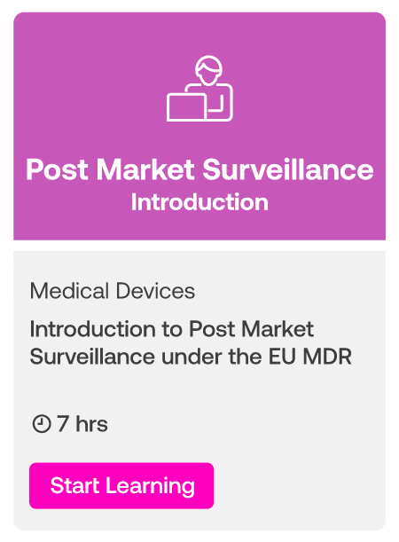 Introduction to Post Market Surveillance (PMS)