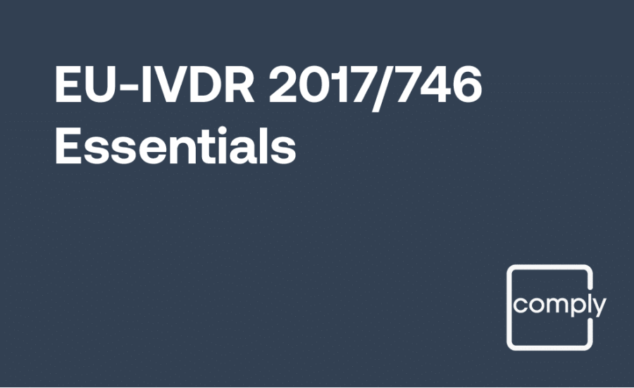 EU IVDR 2017/746 Essentials Training