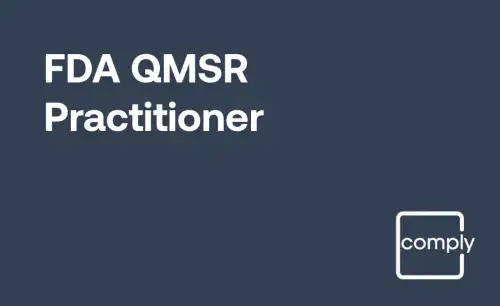 FDA QMSR Requirements Training