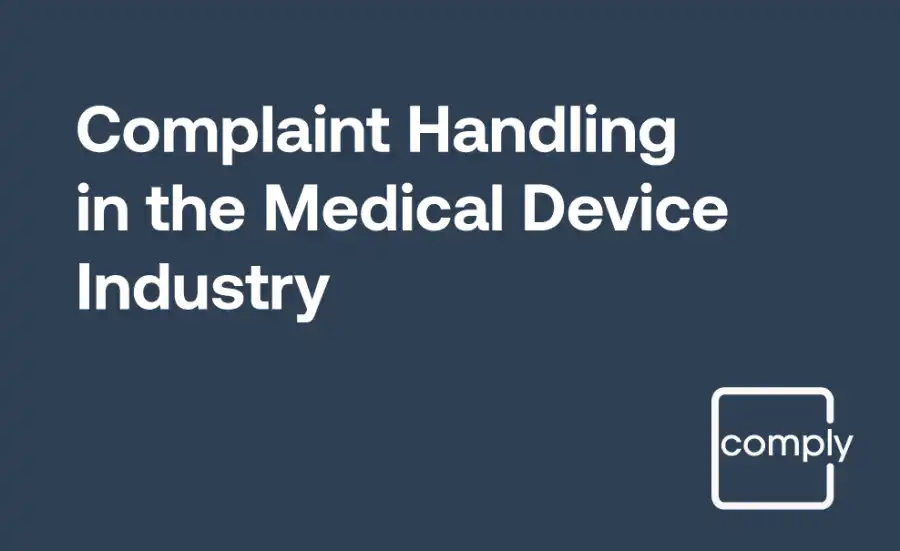 Complaint Handling in Medical Devices Training