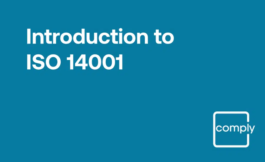 Introduction to ISO 14001 Training