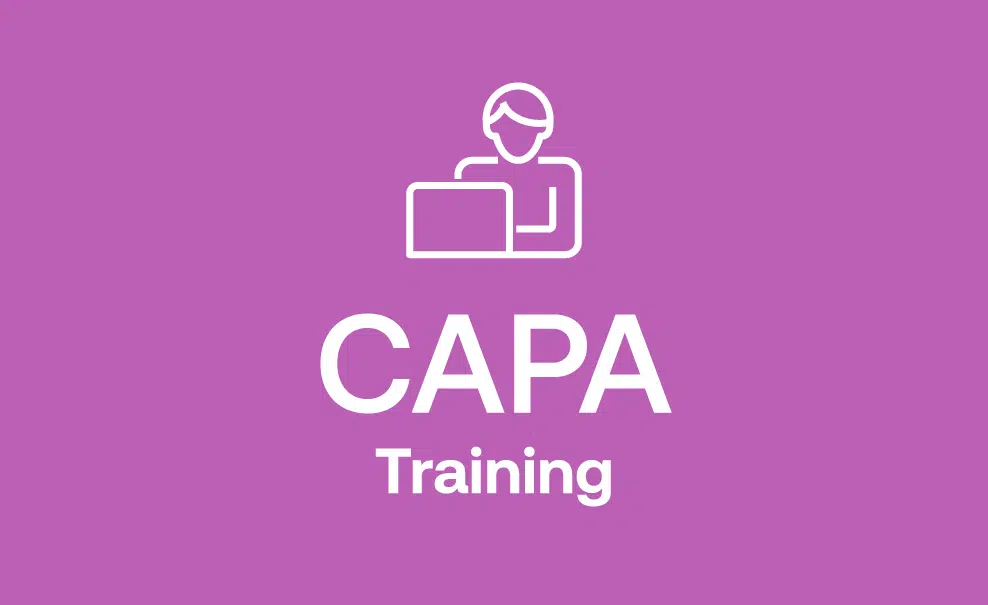 Medical Device CAPA and Root Cause Investigation Training