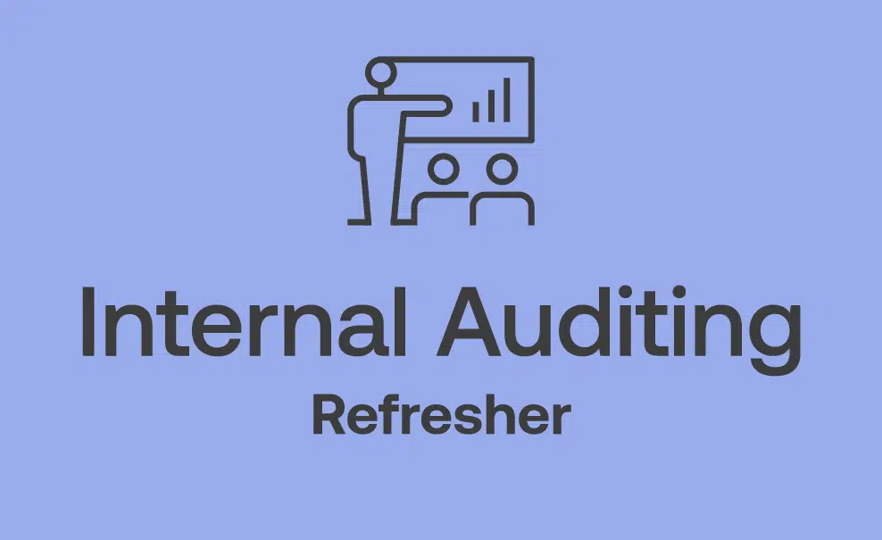 Internal Auditor Refresher Training