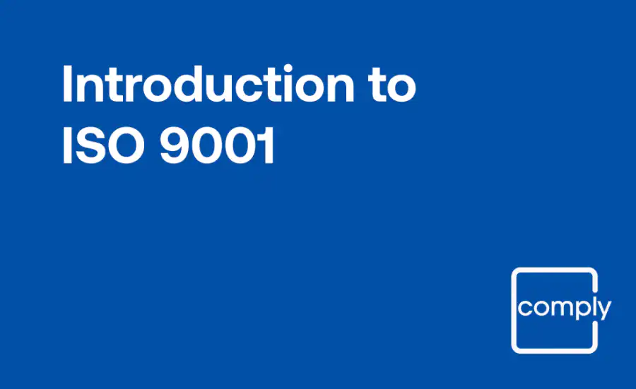 Introduction to ISO 9001 Training