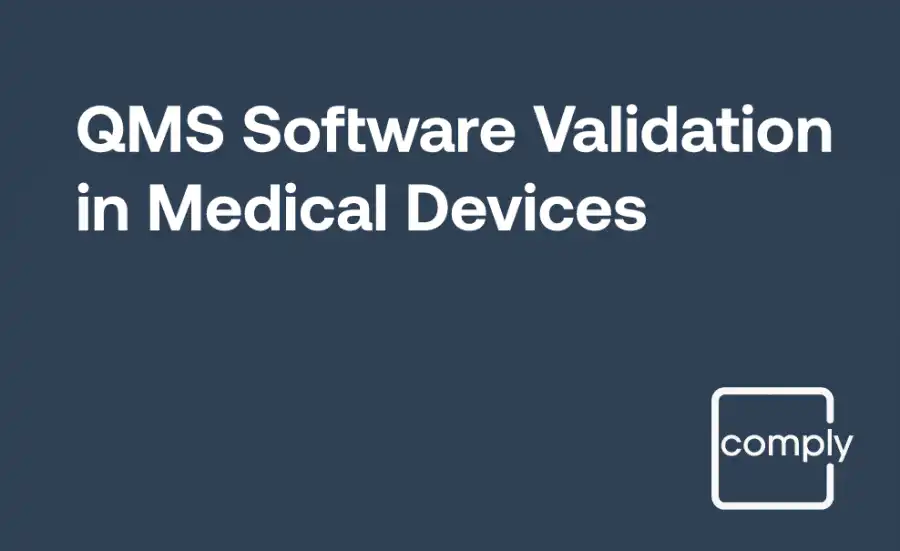 QMS Software Validation Training